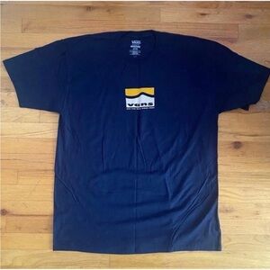 Mens Vans Yellow Logo Tee shirt